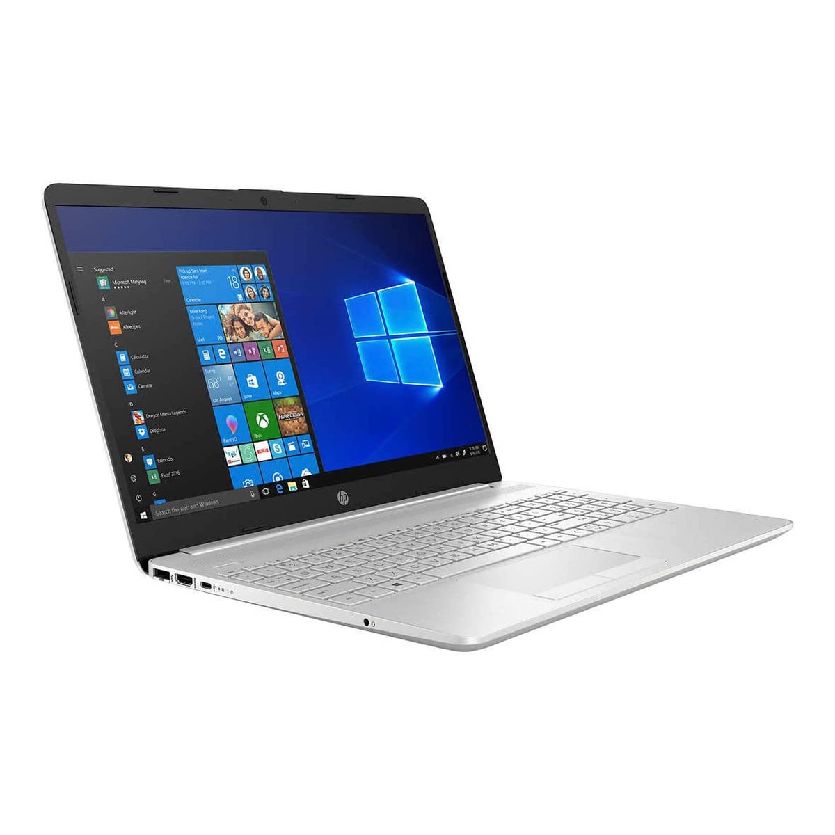 HP Laptop 15 Intel Core i5 11th Gen. 8GB RAM, 1TB + 128GB SSD 15.6" Laptop (15-DW3057NE) - Silver