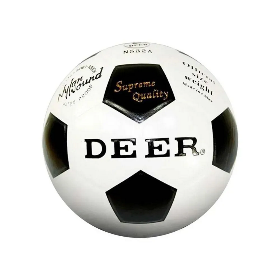 Dear Football Official Size (Black & White)